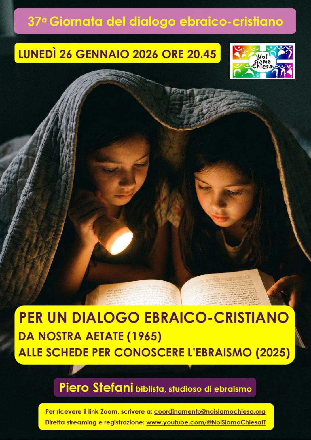 PER UN DIALOGO EBRAICO-CRISTIANO